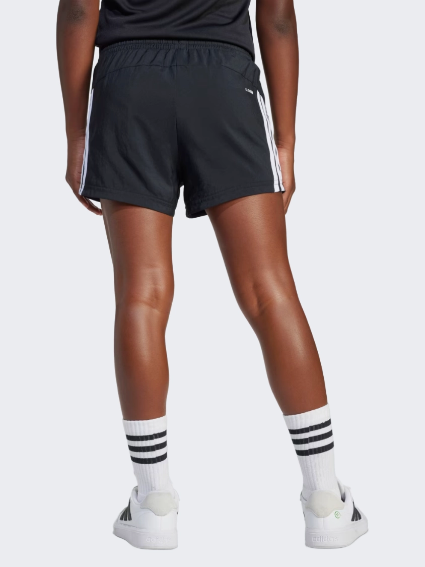 Adidas Essentials 3 Stripes Kids-Girls Sportswear Short Black/White