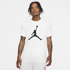 Air Jordan Classics Crew Tee - WHITE/BLACK