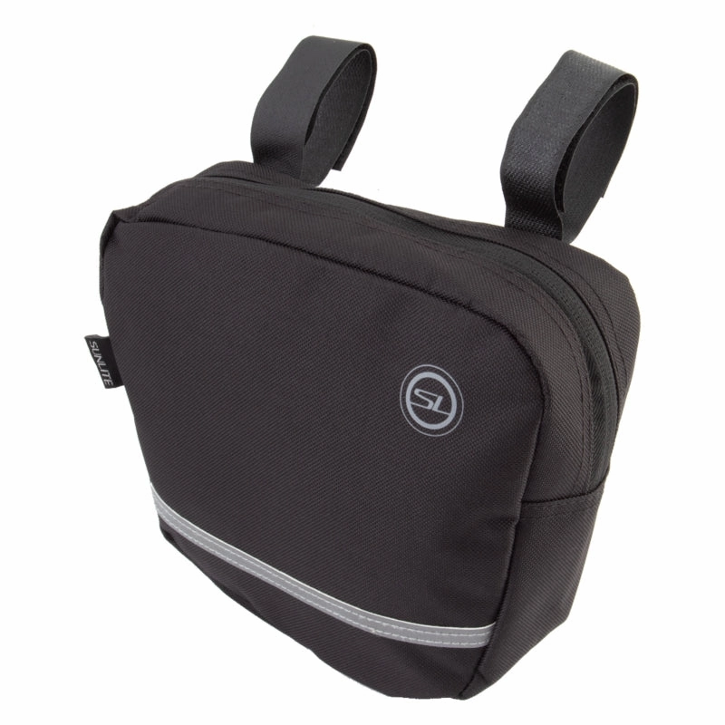 Bar Tender II Handlebar Bag Velcro Straps 8.3x3.1x7.5` 170 c.i. Black