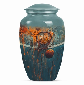 Basketball Urn Cremation Container for Honouring Passions
