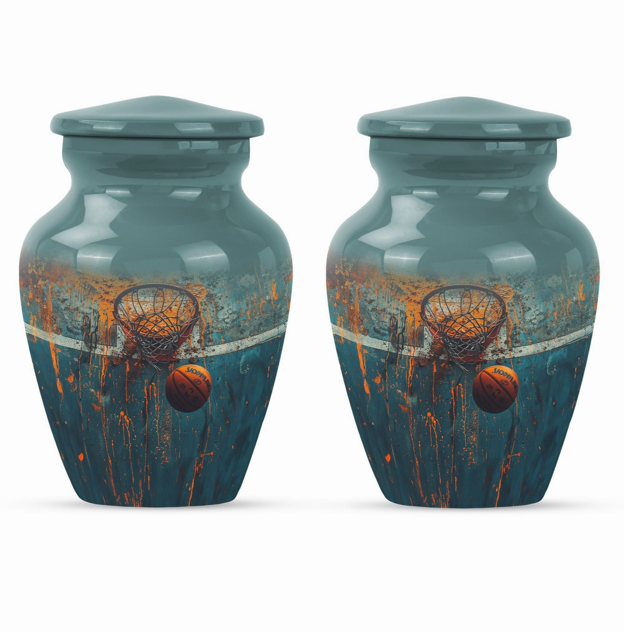 Basketball Urn Cremation Container for Honouring Passions