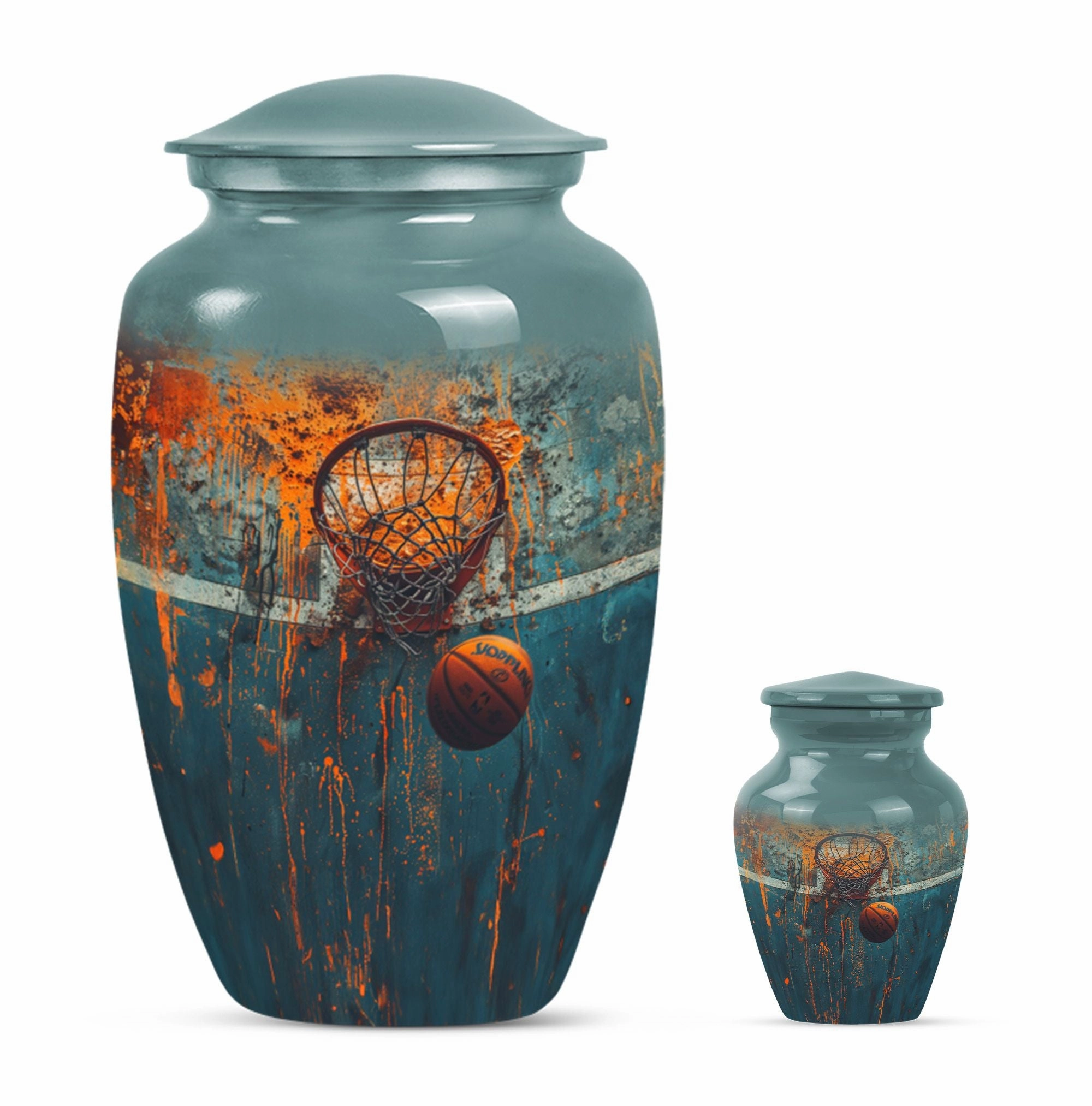 Basketball Urn Cremation Container for Honouring Passions