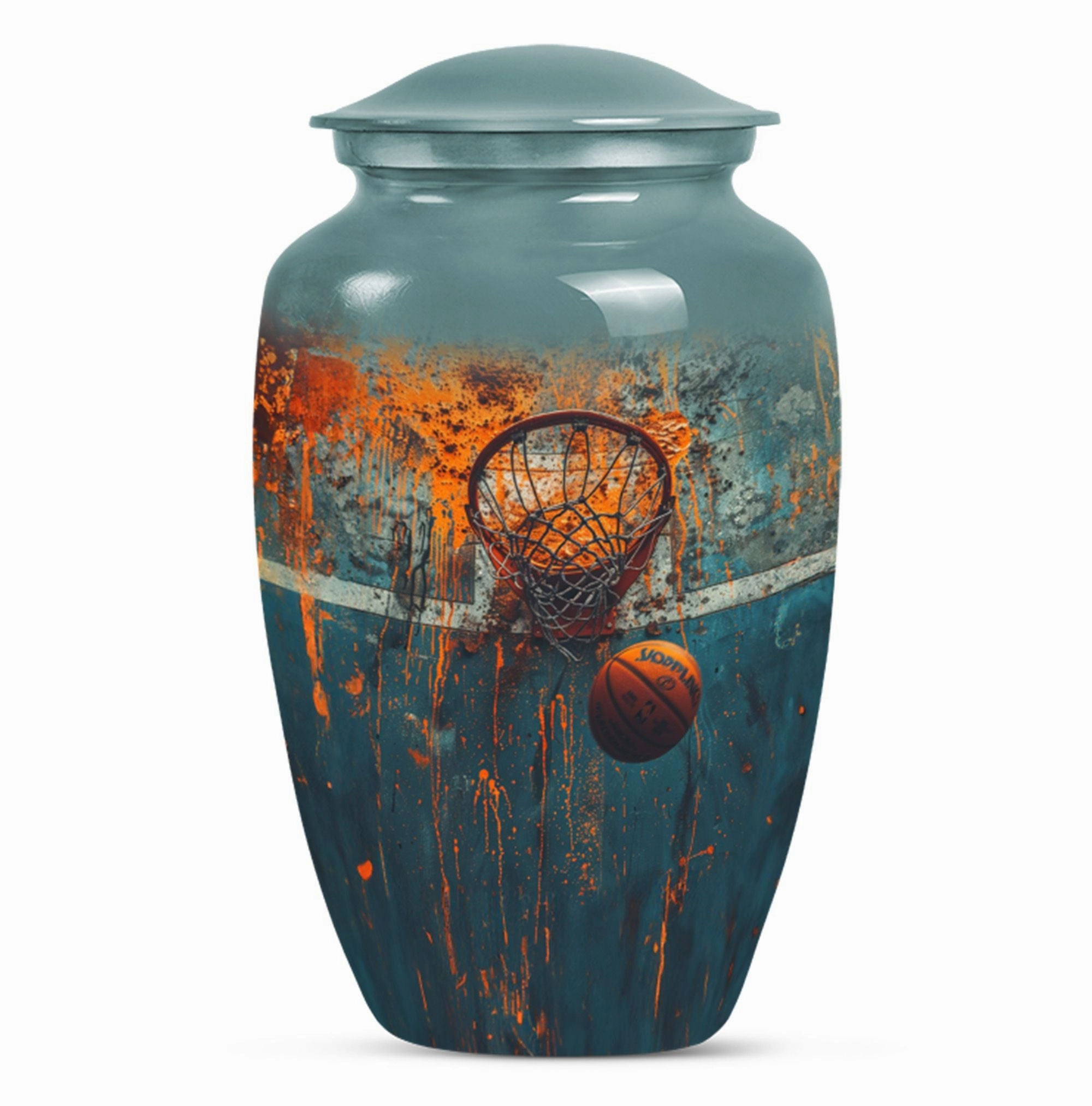 Basketball Urn Cremation Container for Honouring Passions