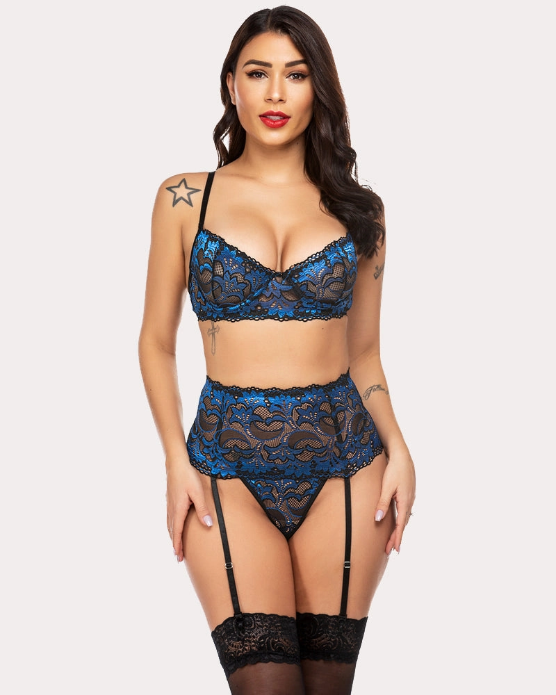 Bra and Panty Lingerie Set