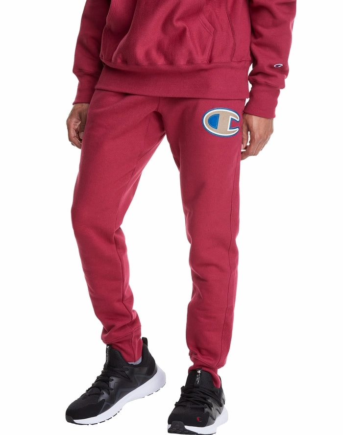 Champion Reverse Weave Joggers. Logo Applique. 30