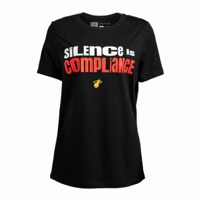 Court Culture Silence Is Compliance Women's Tee