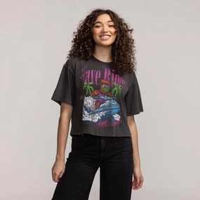 Court Culture Wave Rider Boxy Crop Tee