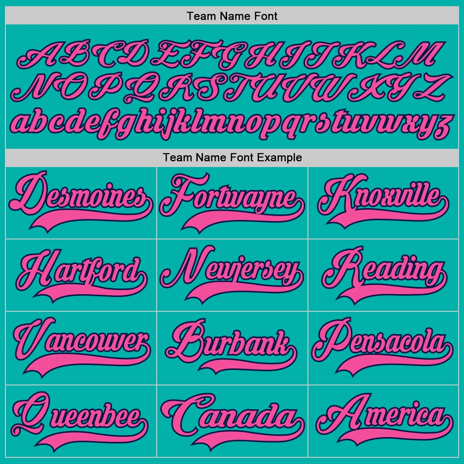 Custom Aqua Pink-Navy Hockey Lace Neck Jersey