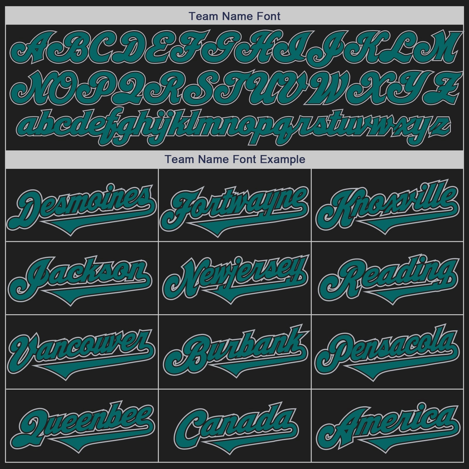 Custom Black Teal-Gray Authentic Two Tone Baseball Jersey