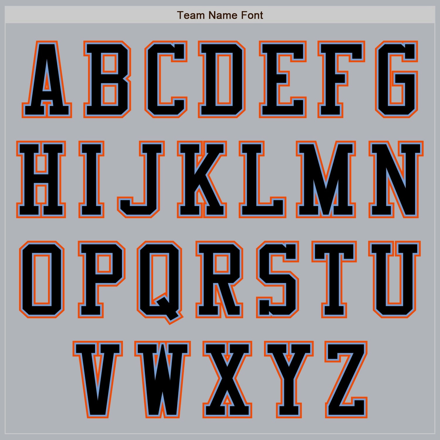 Custom Gray Black Powder Blue-Orange Authentic Baseball Jersey