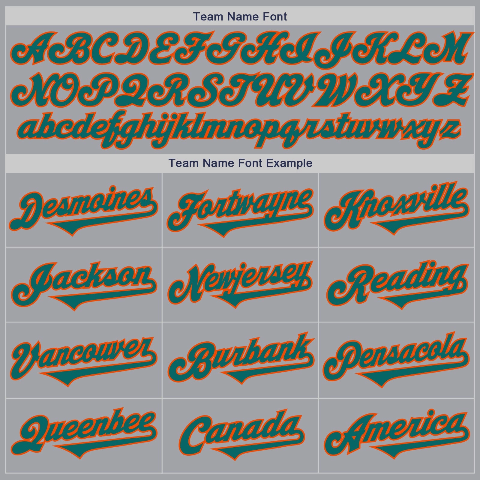 Custom Gray Teal-Orange Authentic Two Tone Baseball Jersey
