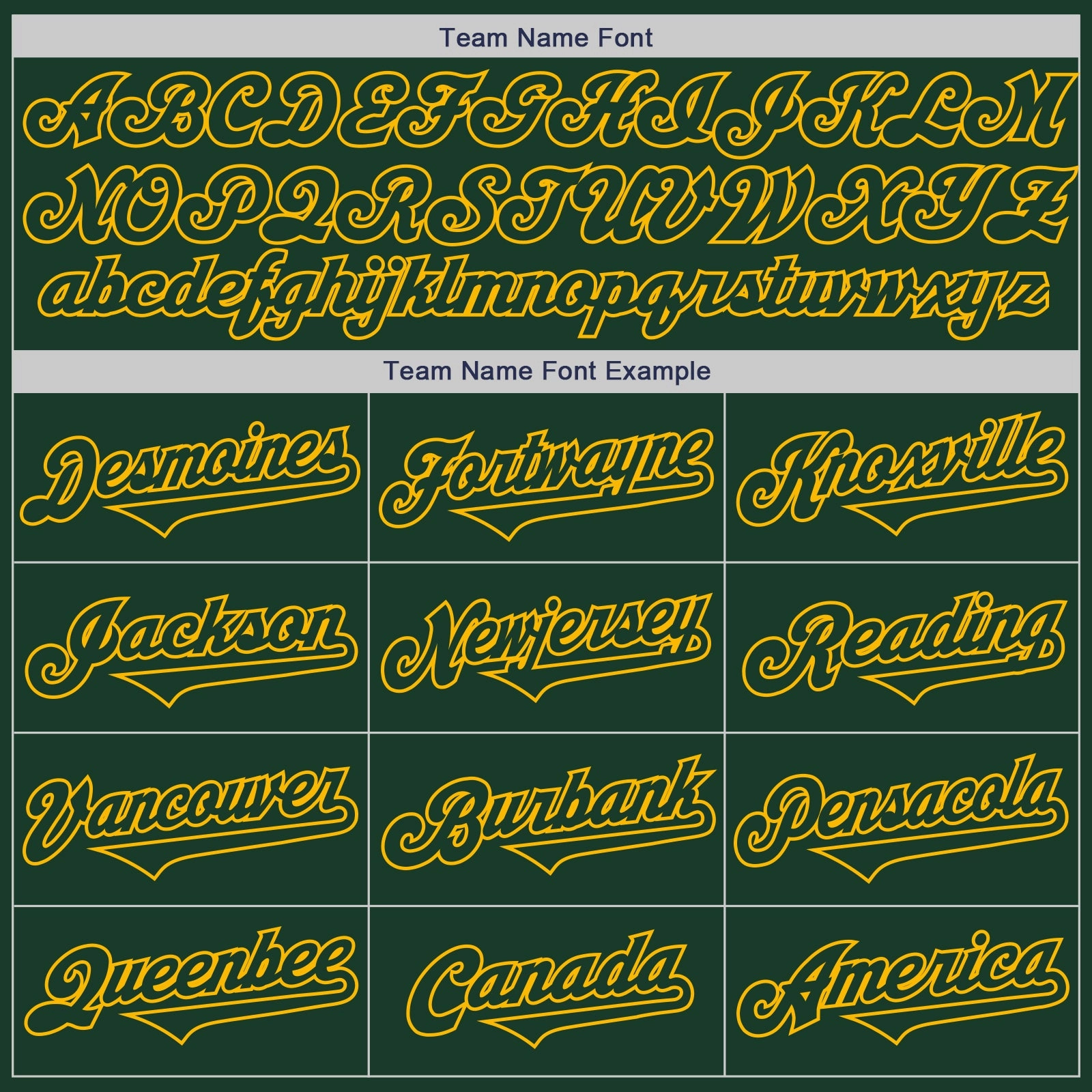 Custom Green Gold Authentic Two Tone Baseball Jersey