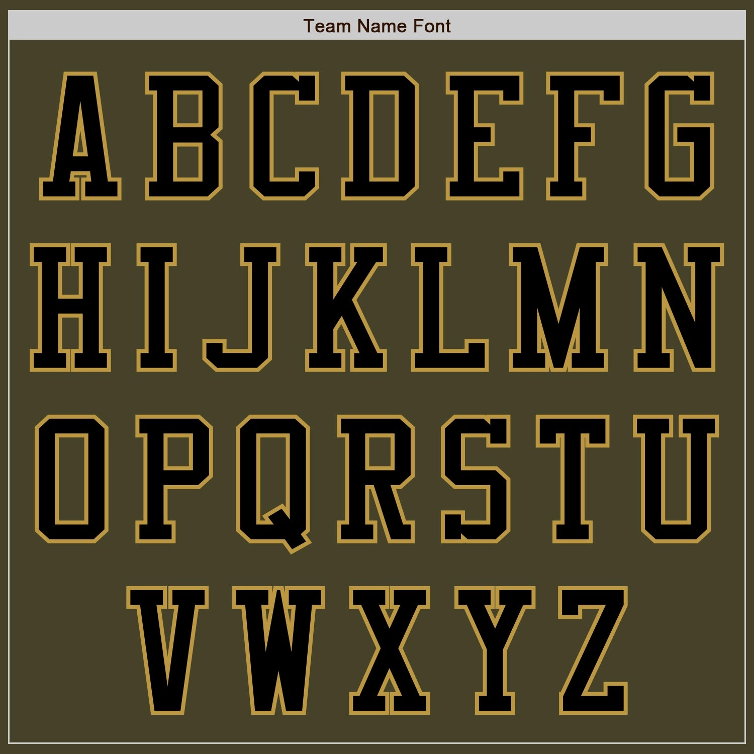 Custom Olive Black-Old Gold Authentic Salute To Service Baseball Jersey