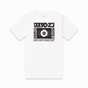 Dayo23 Court Tee - White
