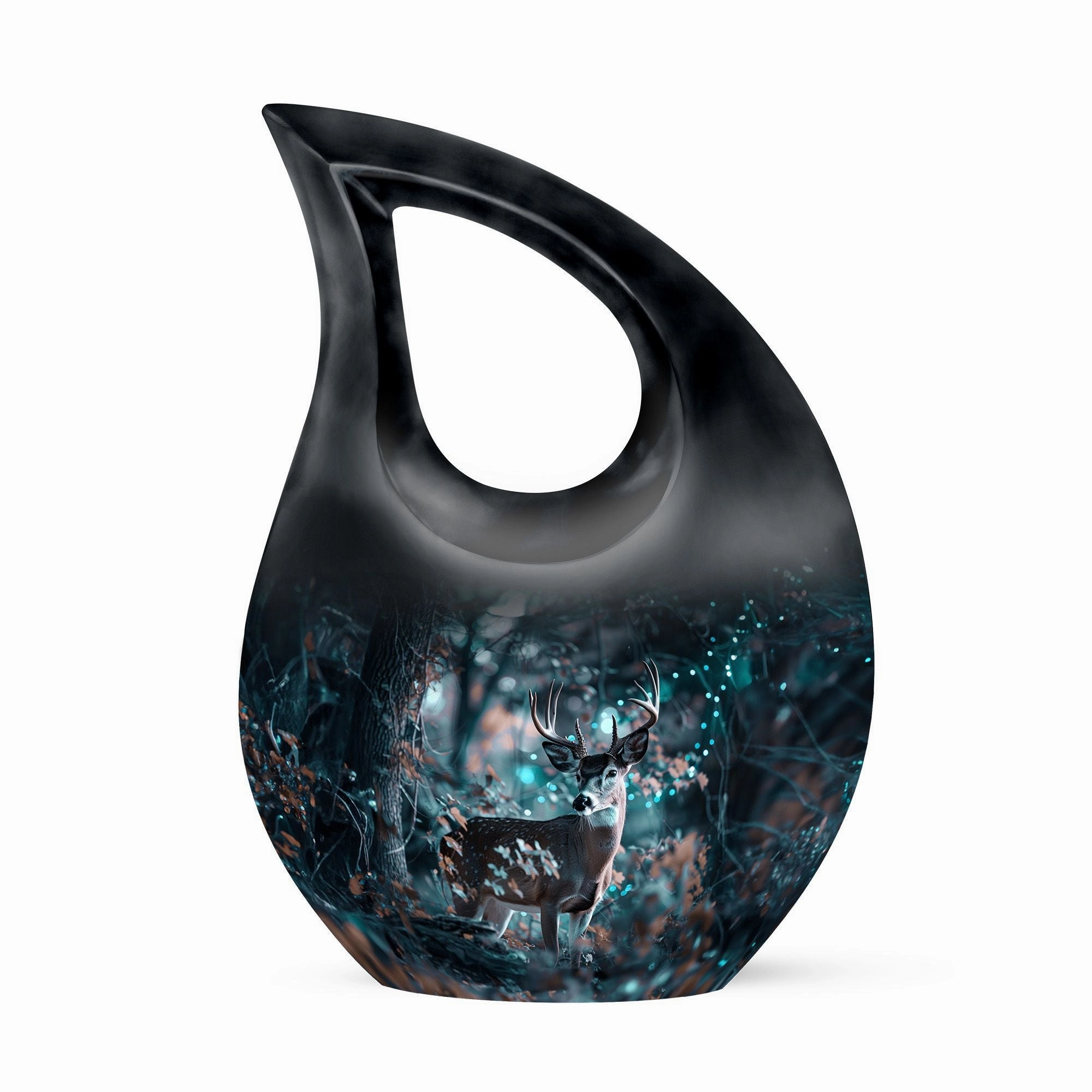 Deer Cremation Urn: Small Cremation Urn For Human ashes