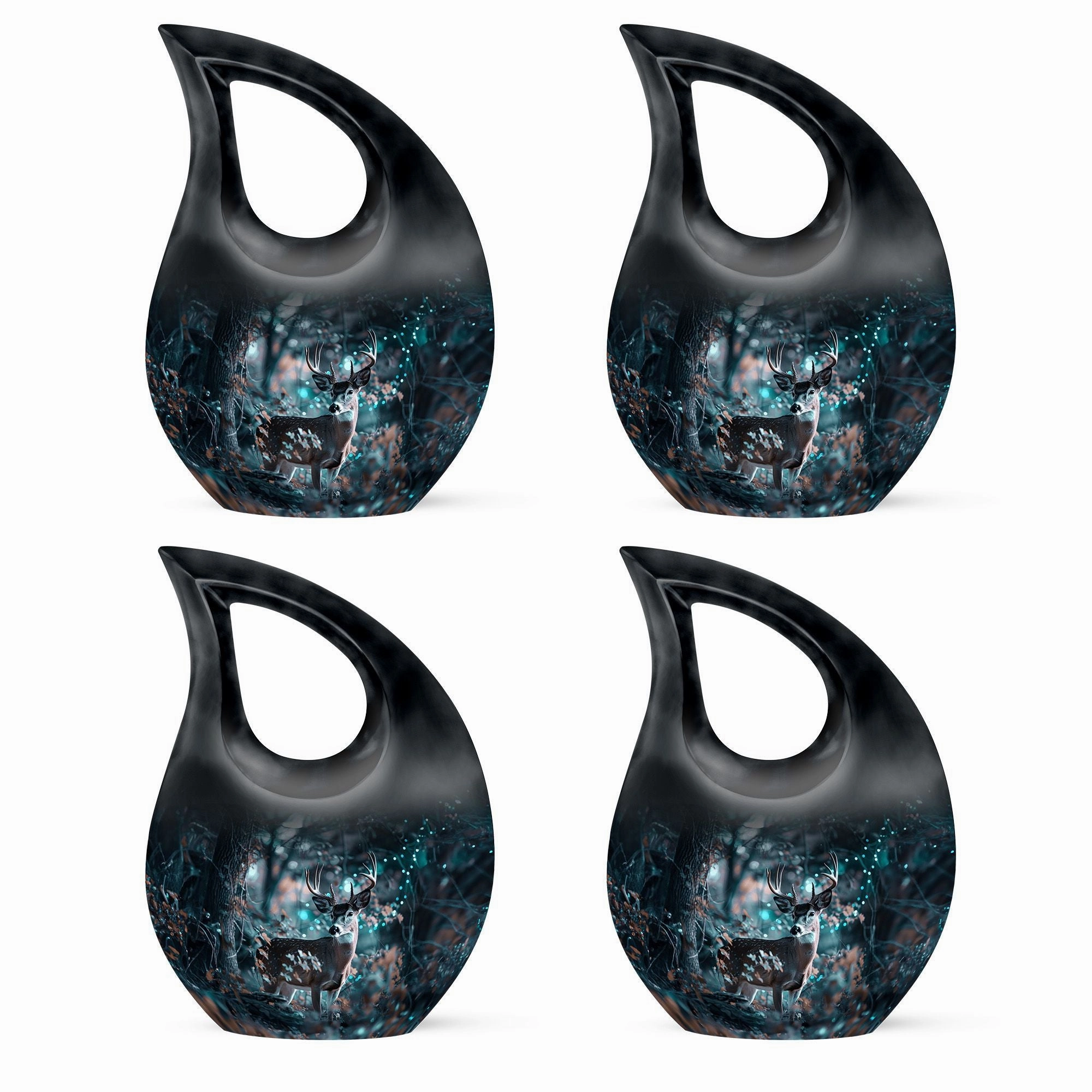 Deer Cremation Urn: Small Cremation Urn For Human ashes