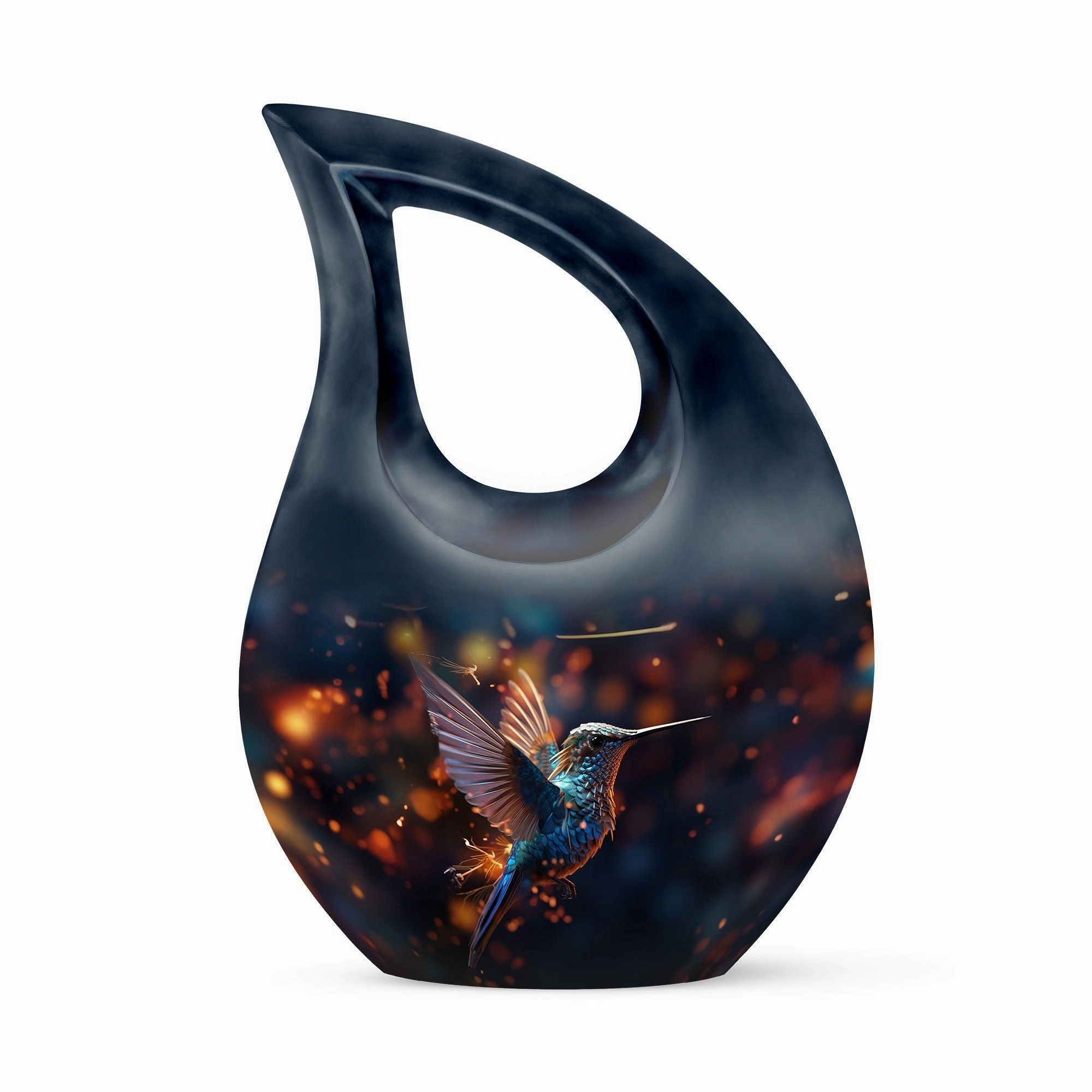 Eternal Peace Humming Birds Urn - Memorable Keepsake For Cherishing Lost Loved Ones