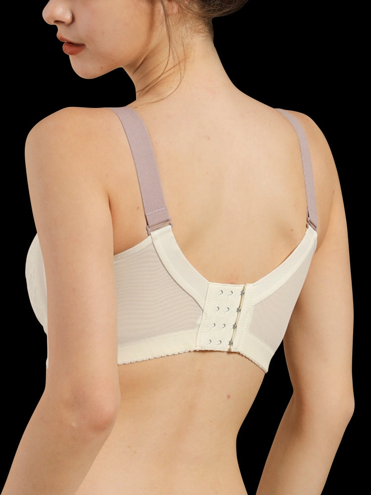Full Coverage Lace Wireless Thin Bra