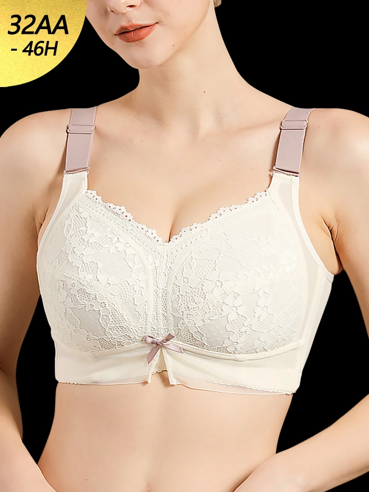 Full Coverage Lace Wireless Thin Bra