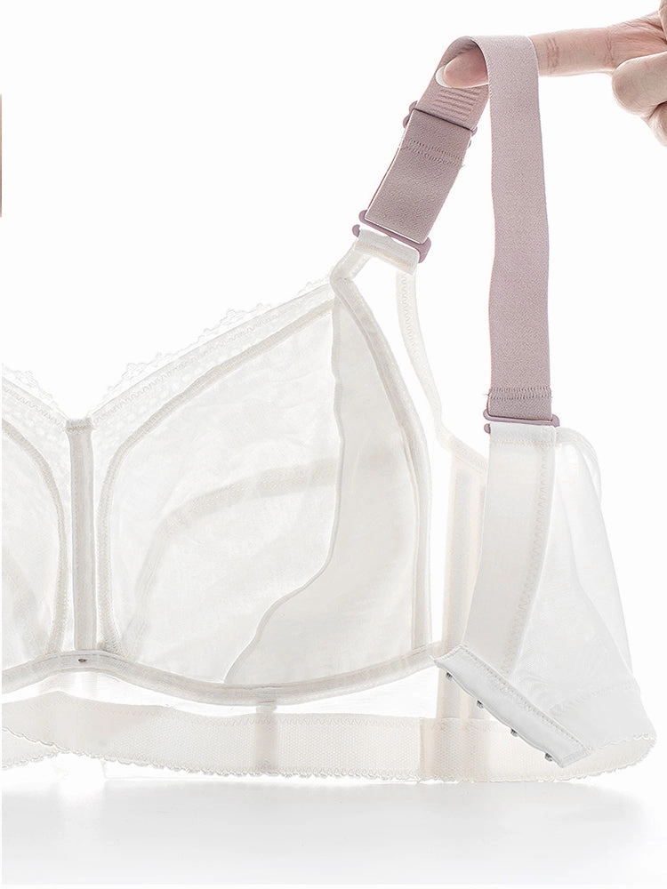 Full Coverage Lace Wireless Thin Bra