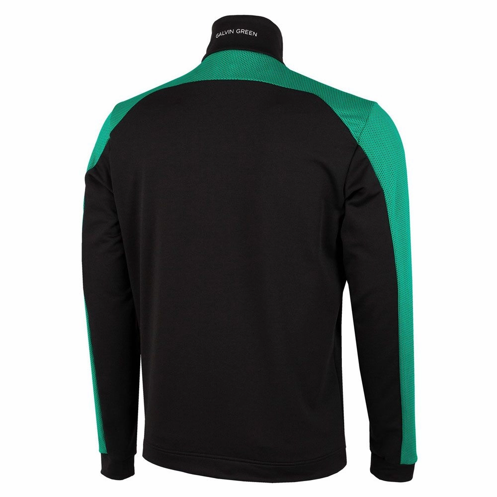 Galvin Green Dwight Golf Pullover Surf Black/Green/White - FW22 Men