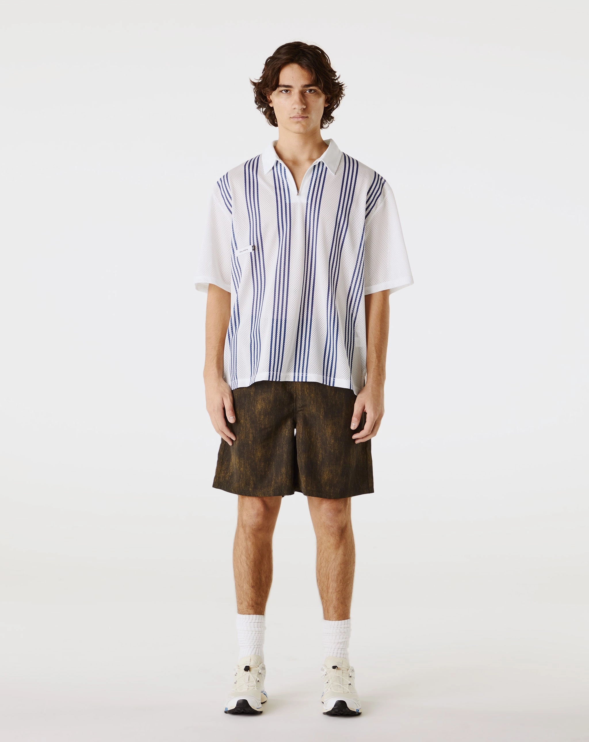 Howards Mesh Zip Polo