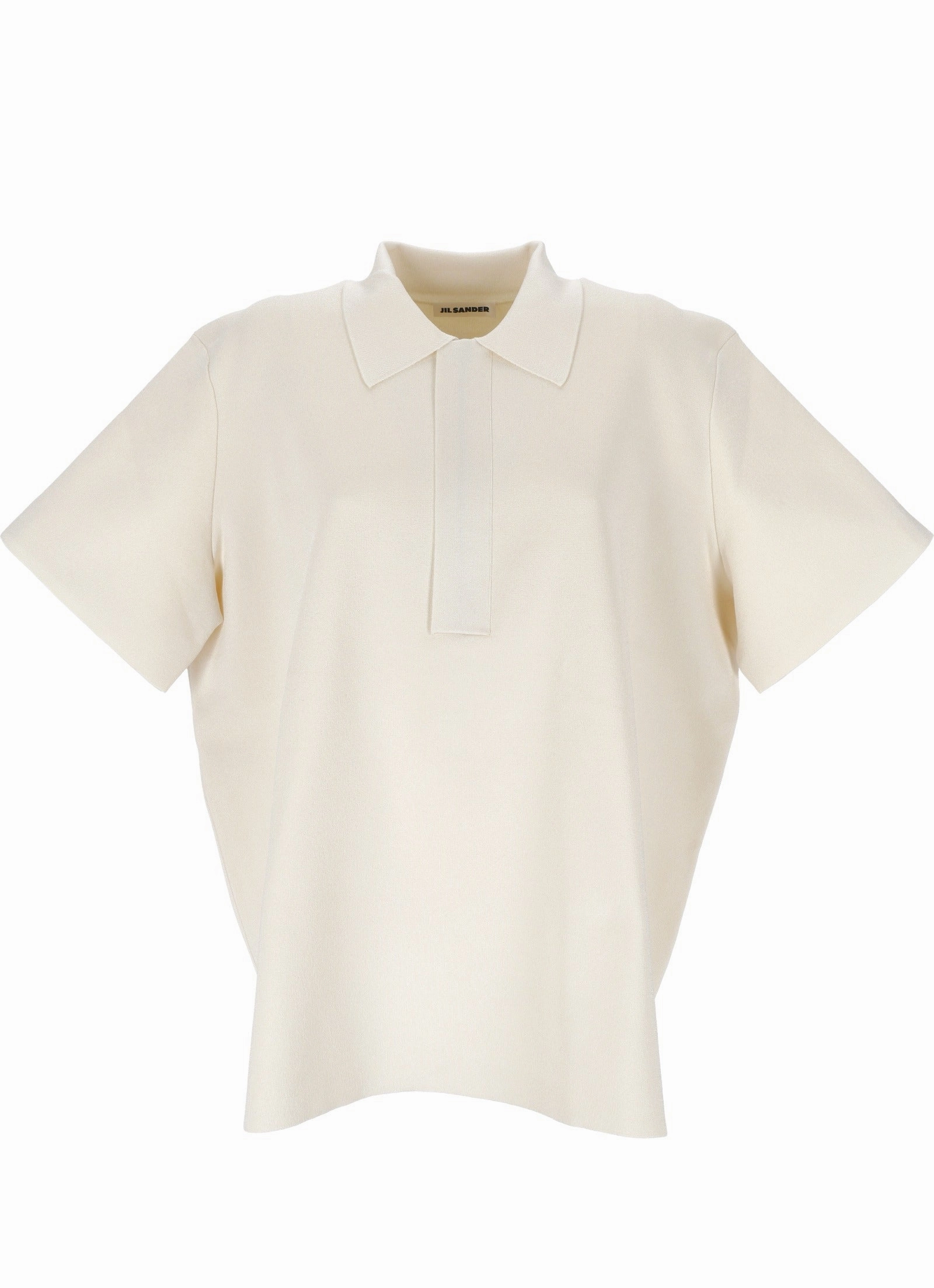 Jil Sander Straight-Hem Boxy Polo Shirt