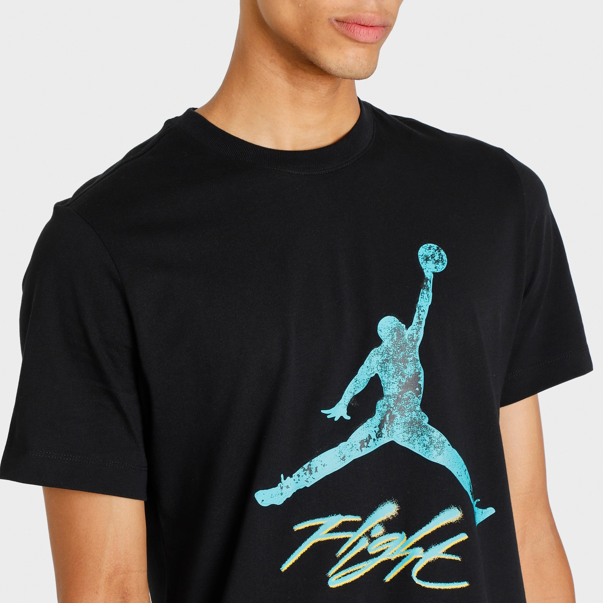 Jordan Essentials Jumpman T-shirt Black / New Emerald - Taxi