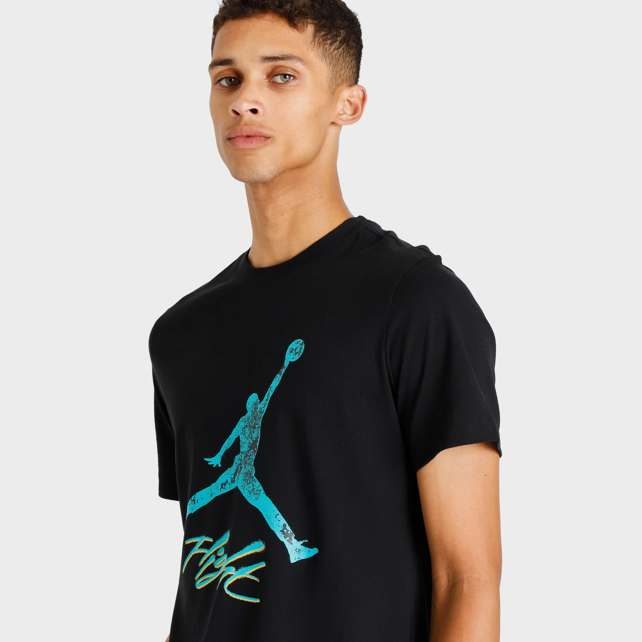Jordan Essentials Jumpman T-shirt Black / New Emerald - Taxi