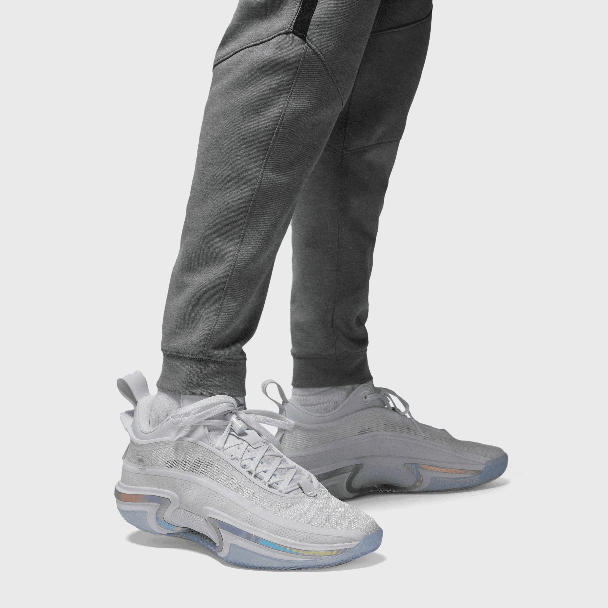 Jordan Sport Dri-FIT Air Fleece Pants Dark Grey Heather / Black