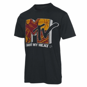 Junk Food Miami HEAT MTV I Want My HEAT Tee