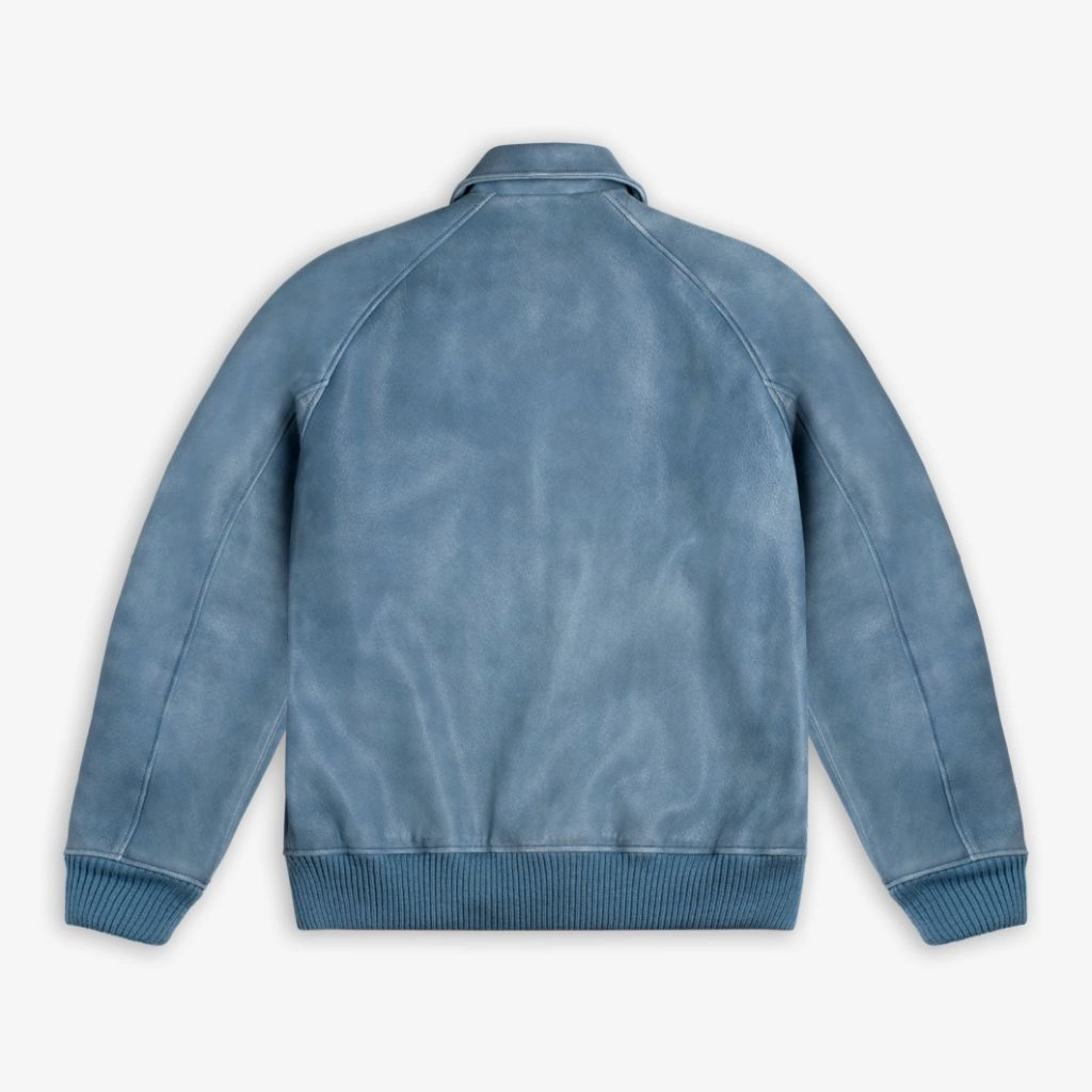 Major League Jacket | Blue Textured