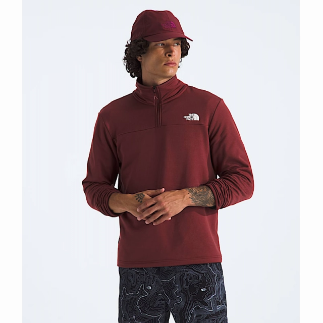 Men's Cedar Trail Grid Fleece ¼ Zip