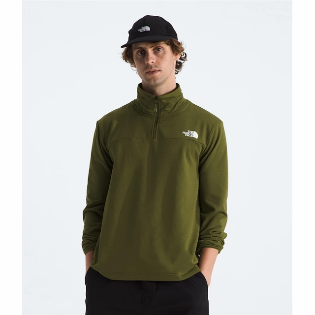 Men's Cedar Trail Grid Fleece ¼ Zip