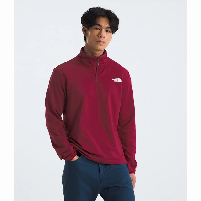 Men's Cedar Trail Grid Fleece ¼ Zip