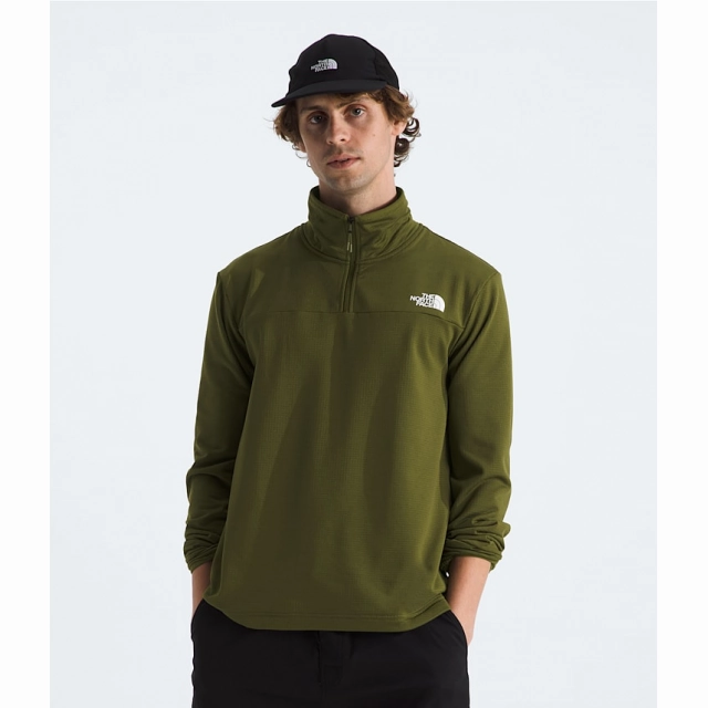 Men's Cedar Trail Grid Fleece ¼ Zip