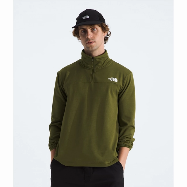 Men's Cedar Trail Grid Fleece ¼ Zip