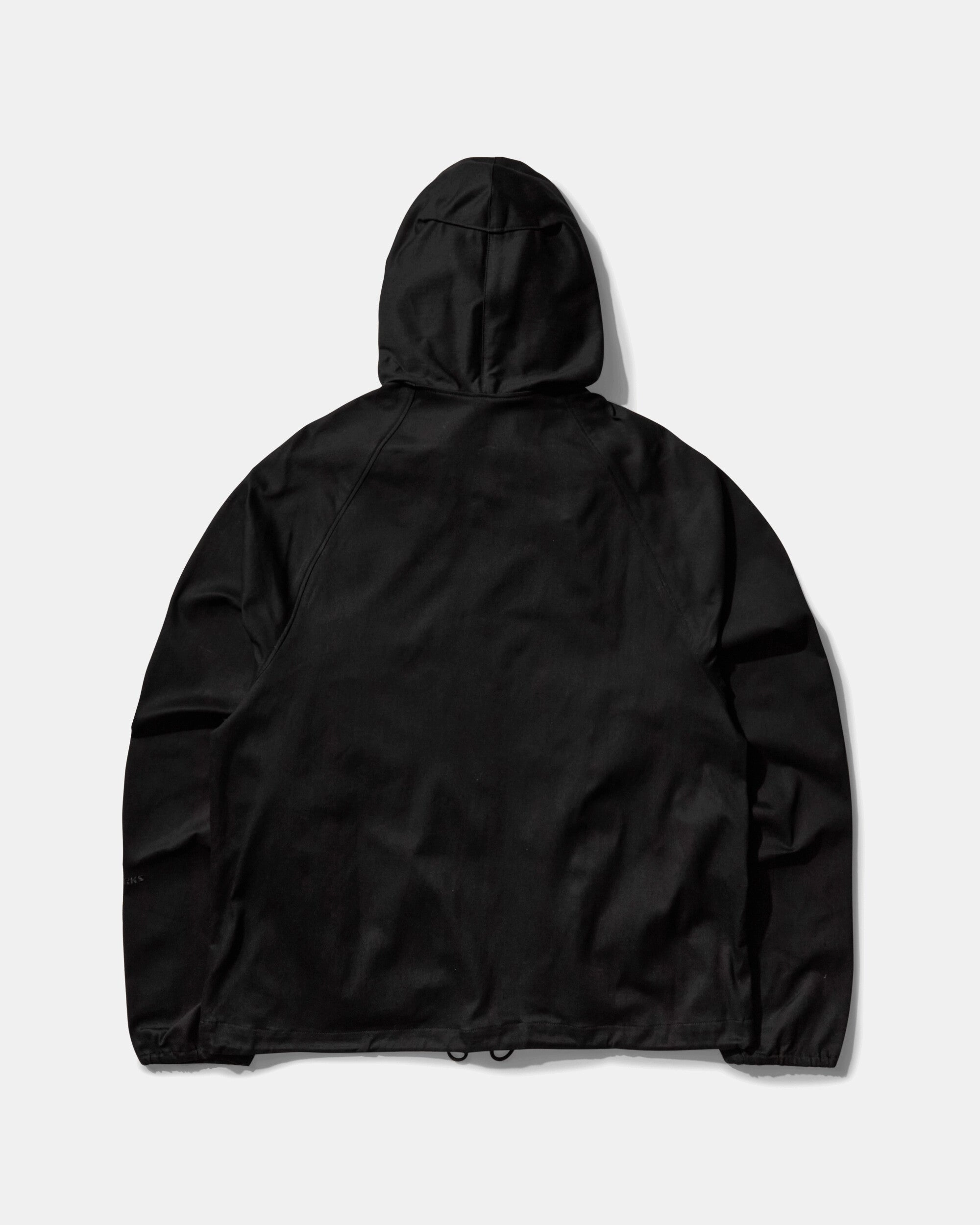 Men's Parka Shell Jacket Black
