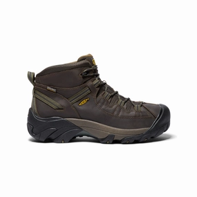 Men's Targhee II Waterproof Mid Wide  |  Canteen/Dark Olive