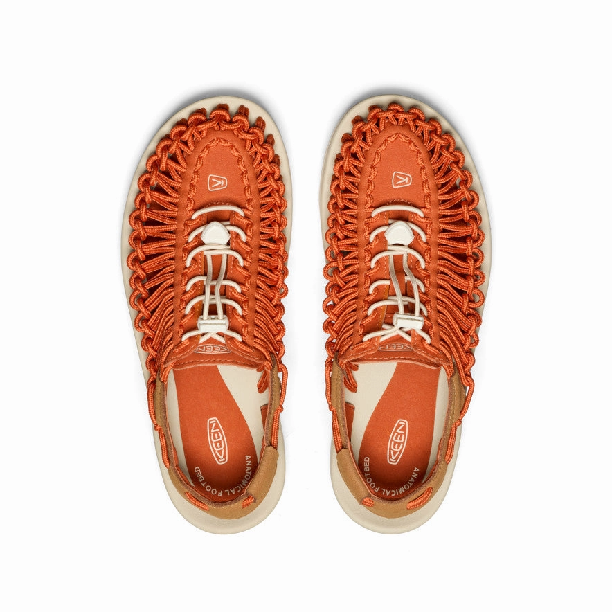 Men's UNEEK Sneaker  |  Gold Flame/Chipmunk