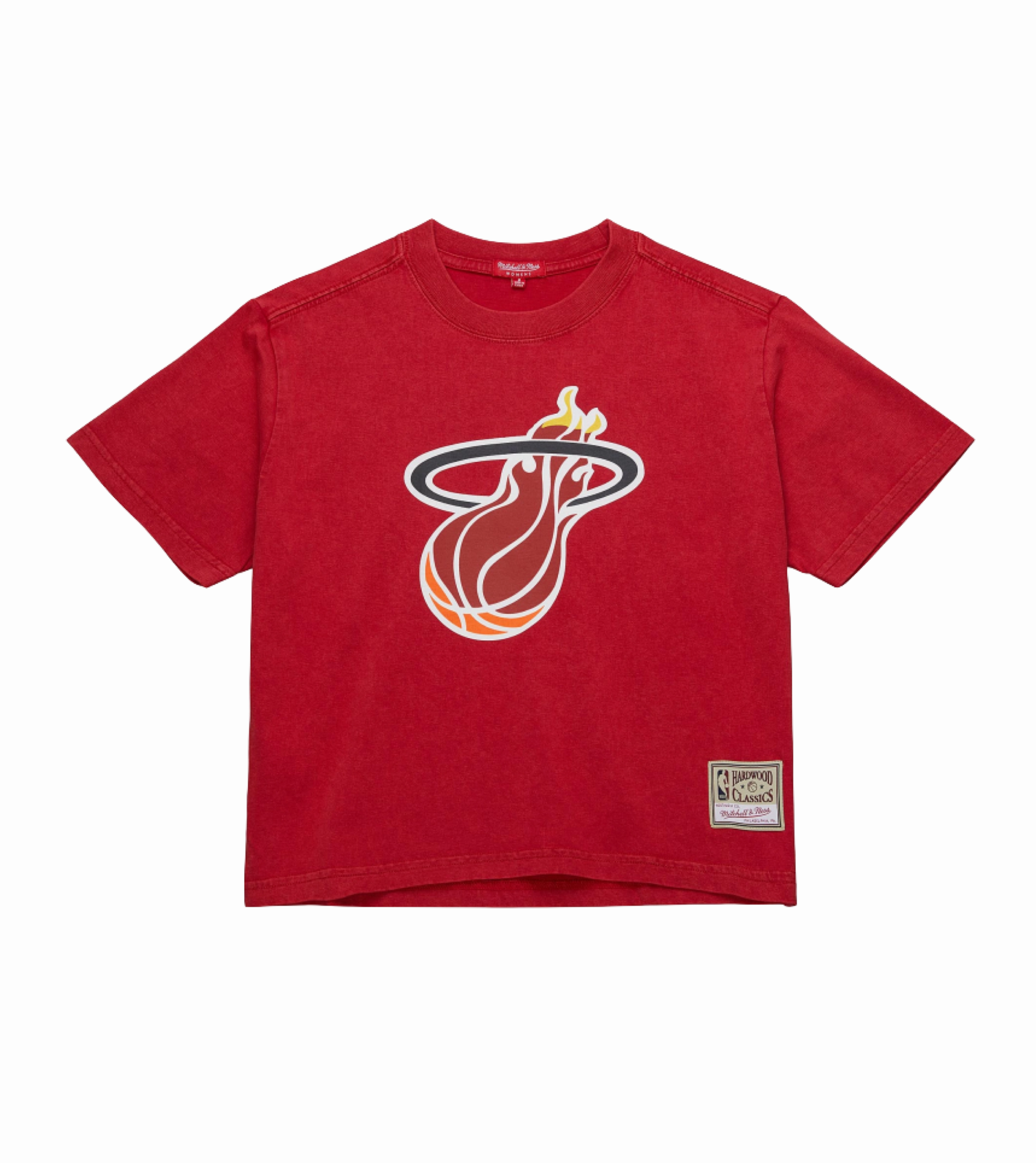 Mitchell & Ness Miami HEAT Women's Boxy Crop Tee