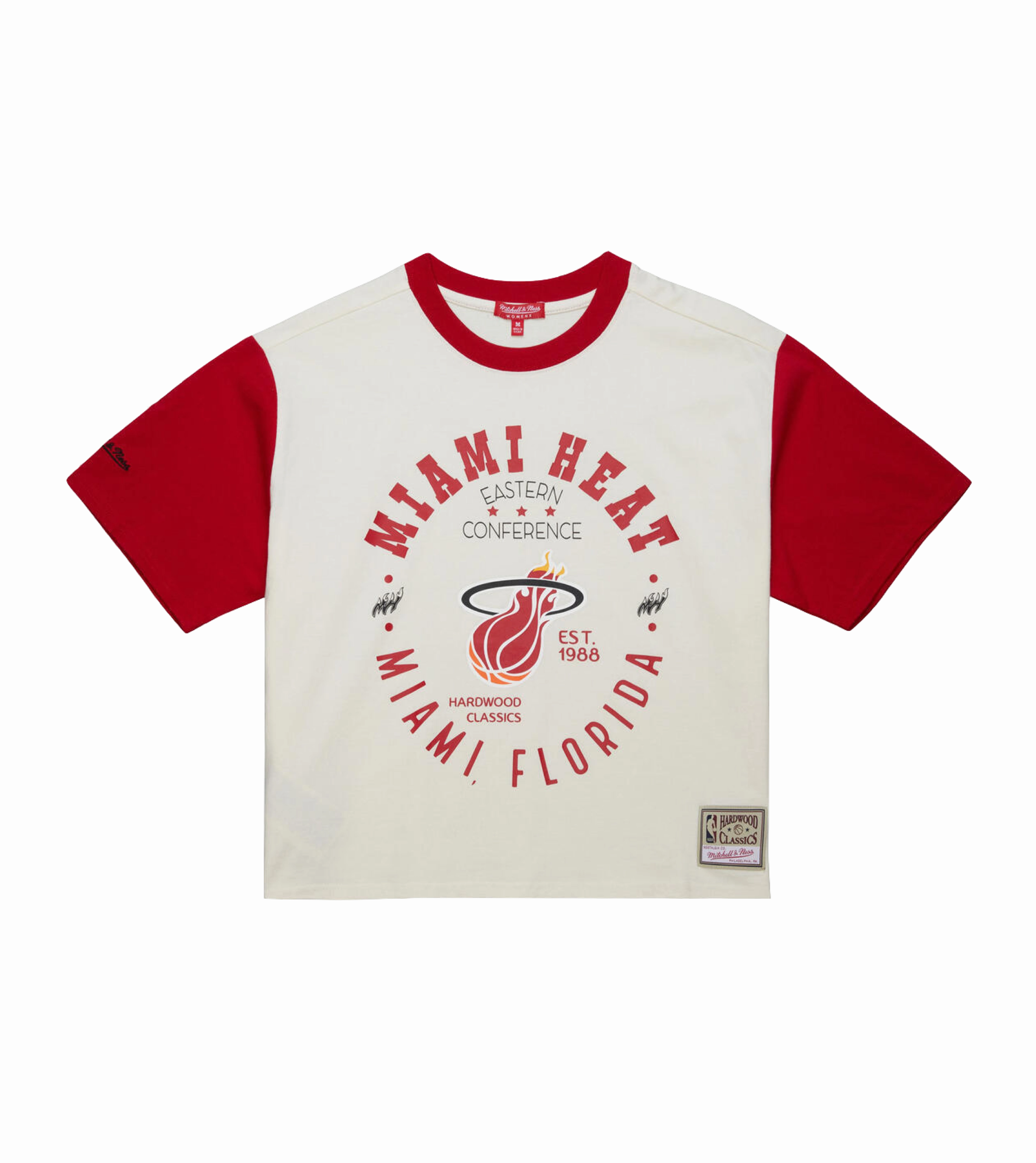 Mitchell & Ness Miami HEAT Women's Crop Tee
