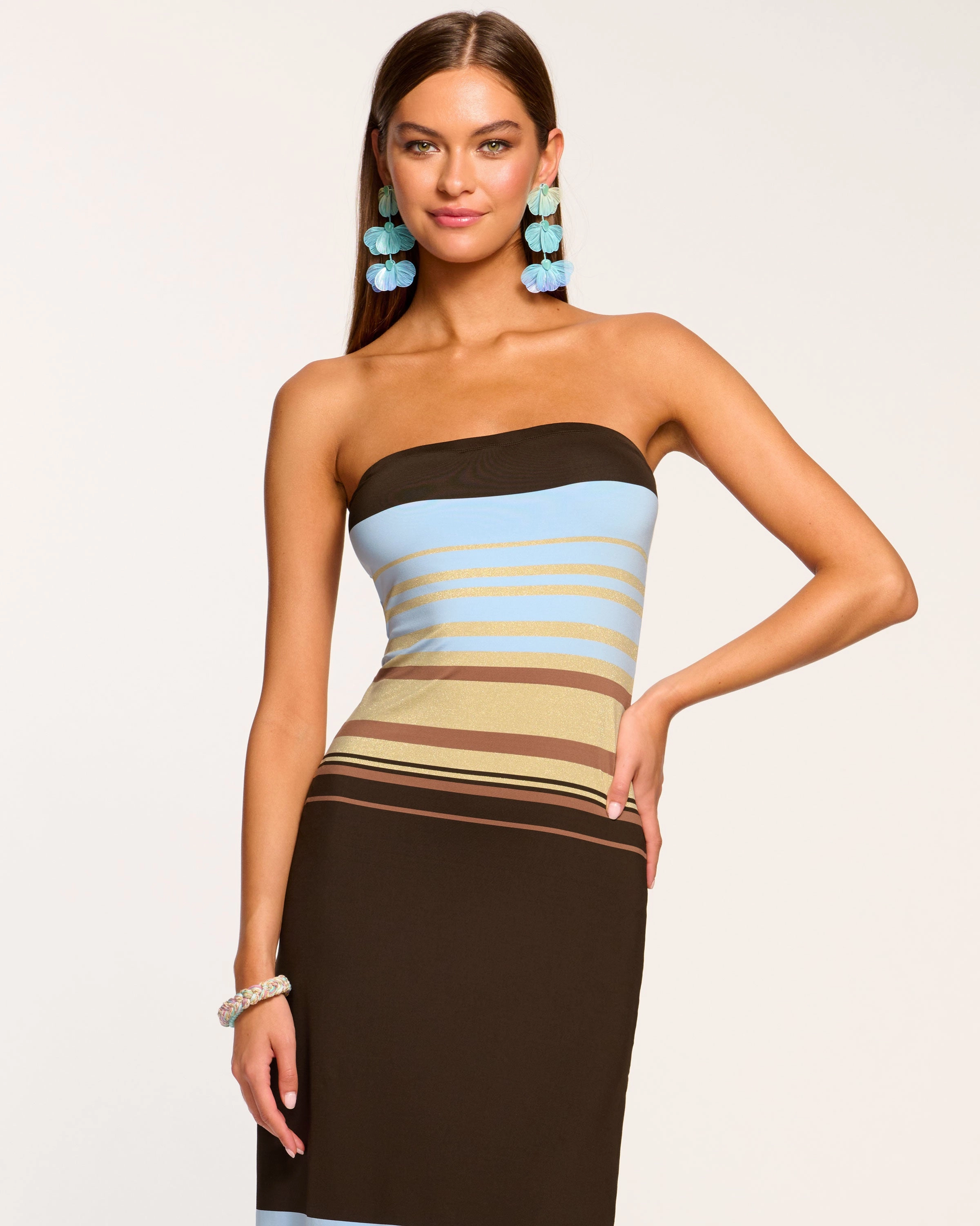Nava Strapless Coverup Dress