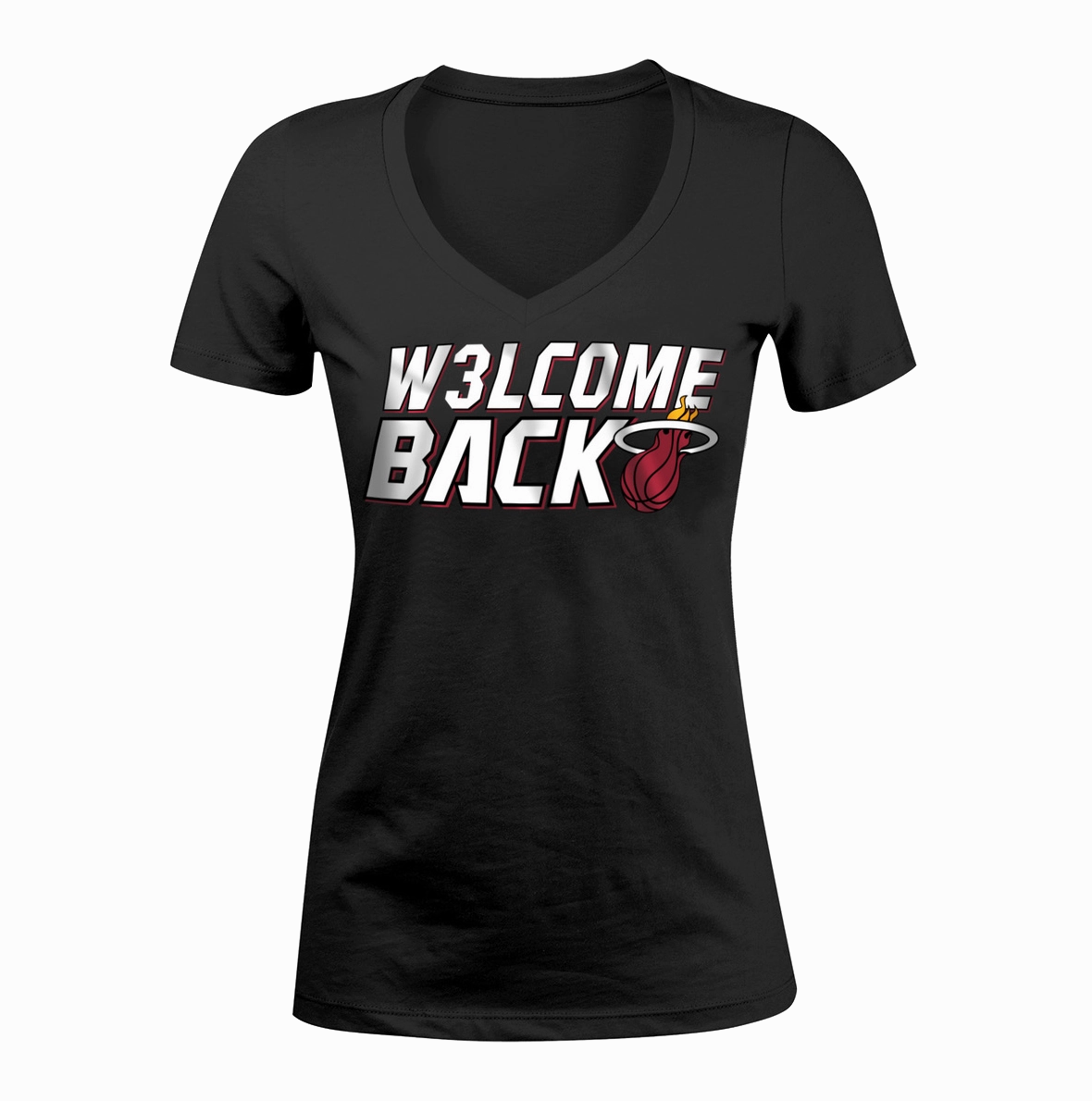 New ERA Miami HEAT Women's Welcome Back Wade Tee