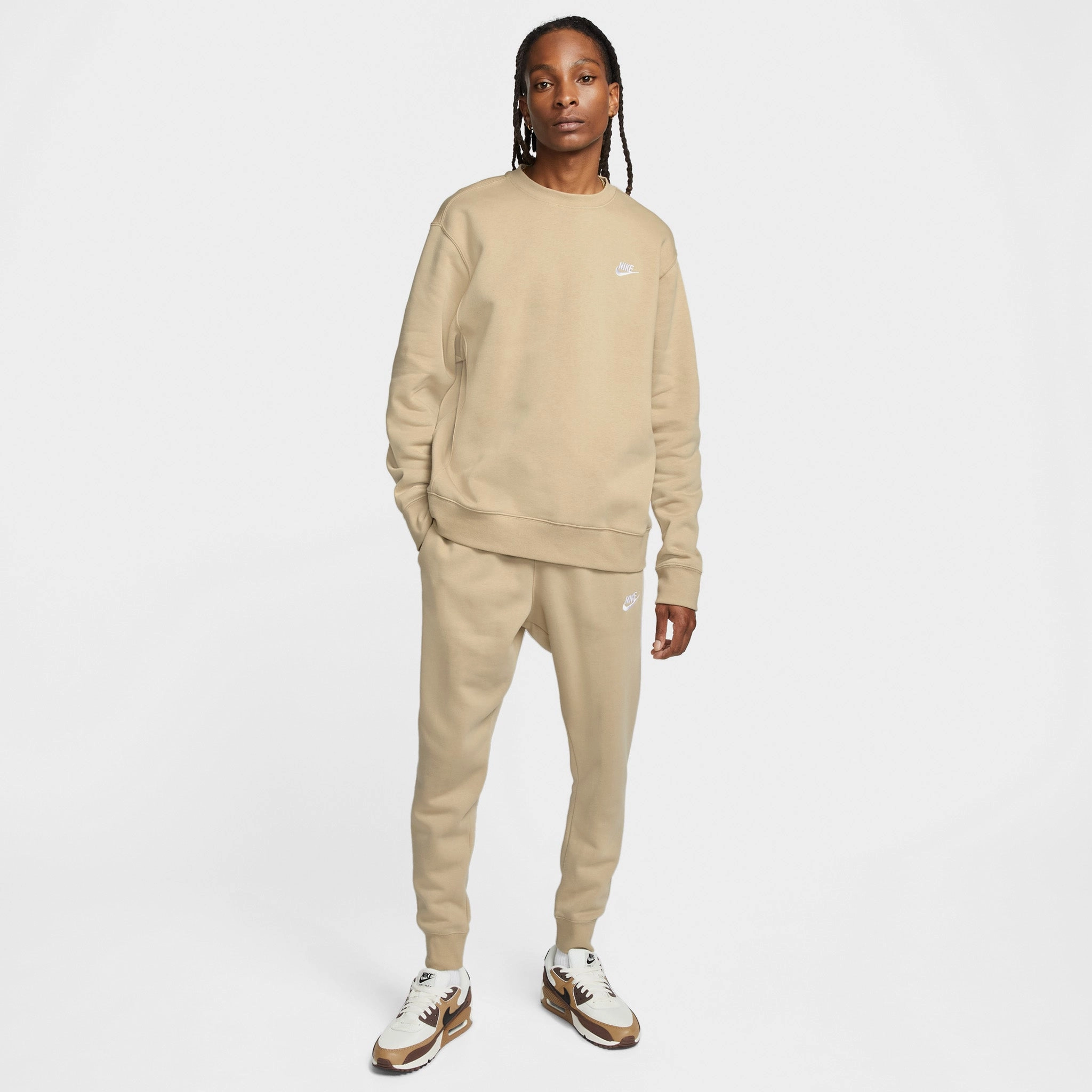 Nike Sportswear Club Fleece Joggers Limestone / Limestone - White