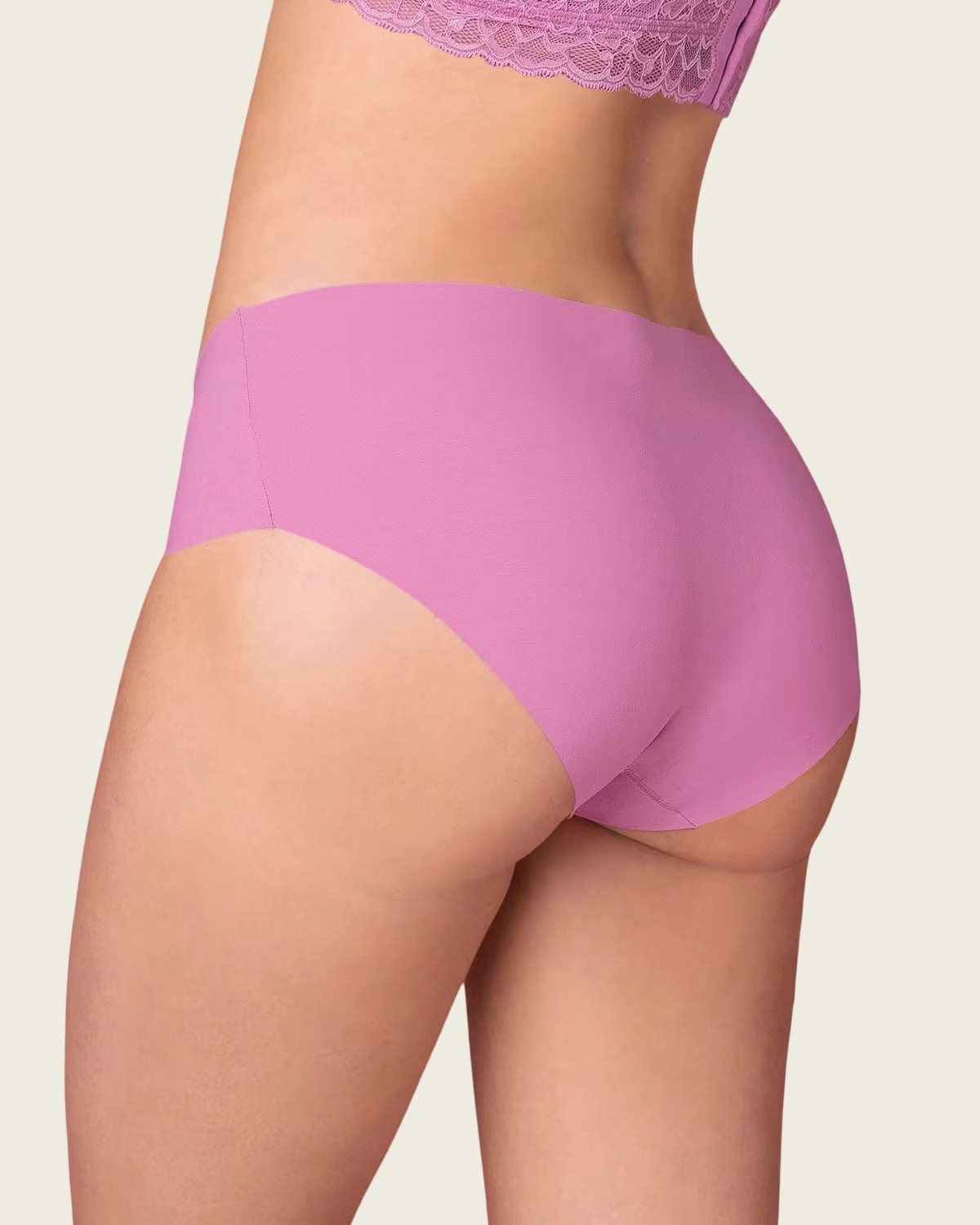 No Ride-Up Seamless Hiphugger Panty