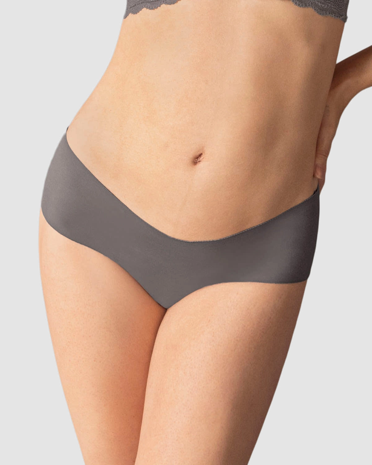 No Ride-Up Seamless Hiphugger Panty