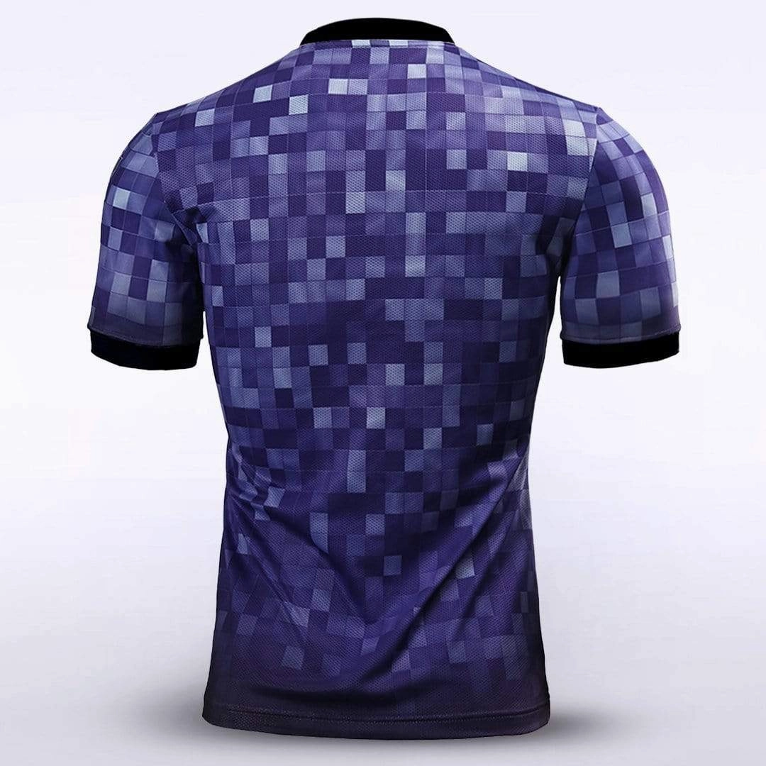 Pixel Mosaic - Customized Men's Sublimated Soccer Jersey