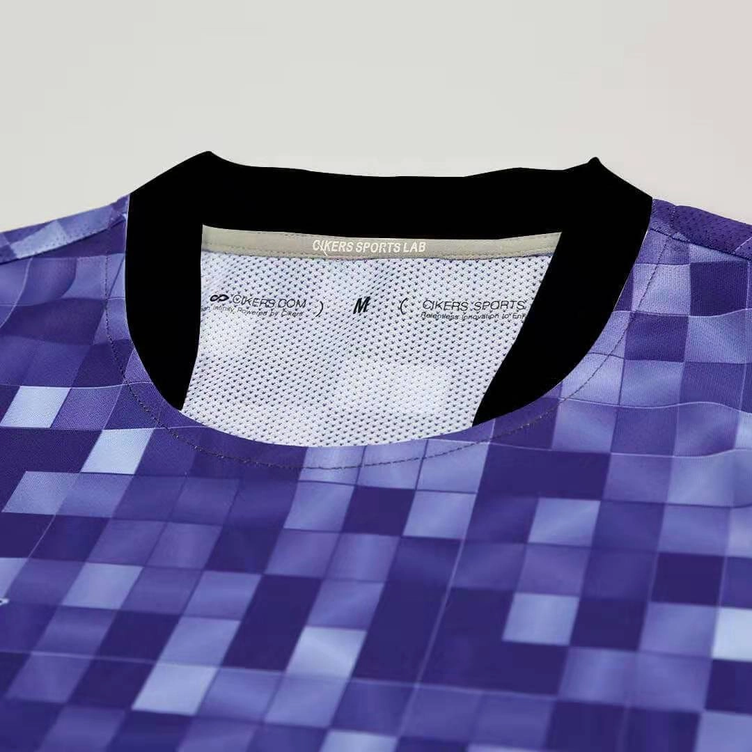 Pixel Mosaic - Customized Men's Sublimated Soccer Jersey