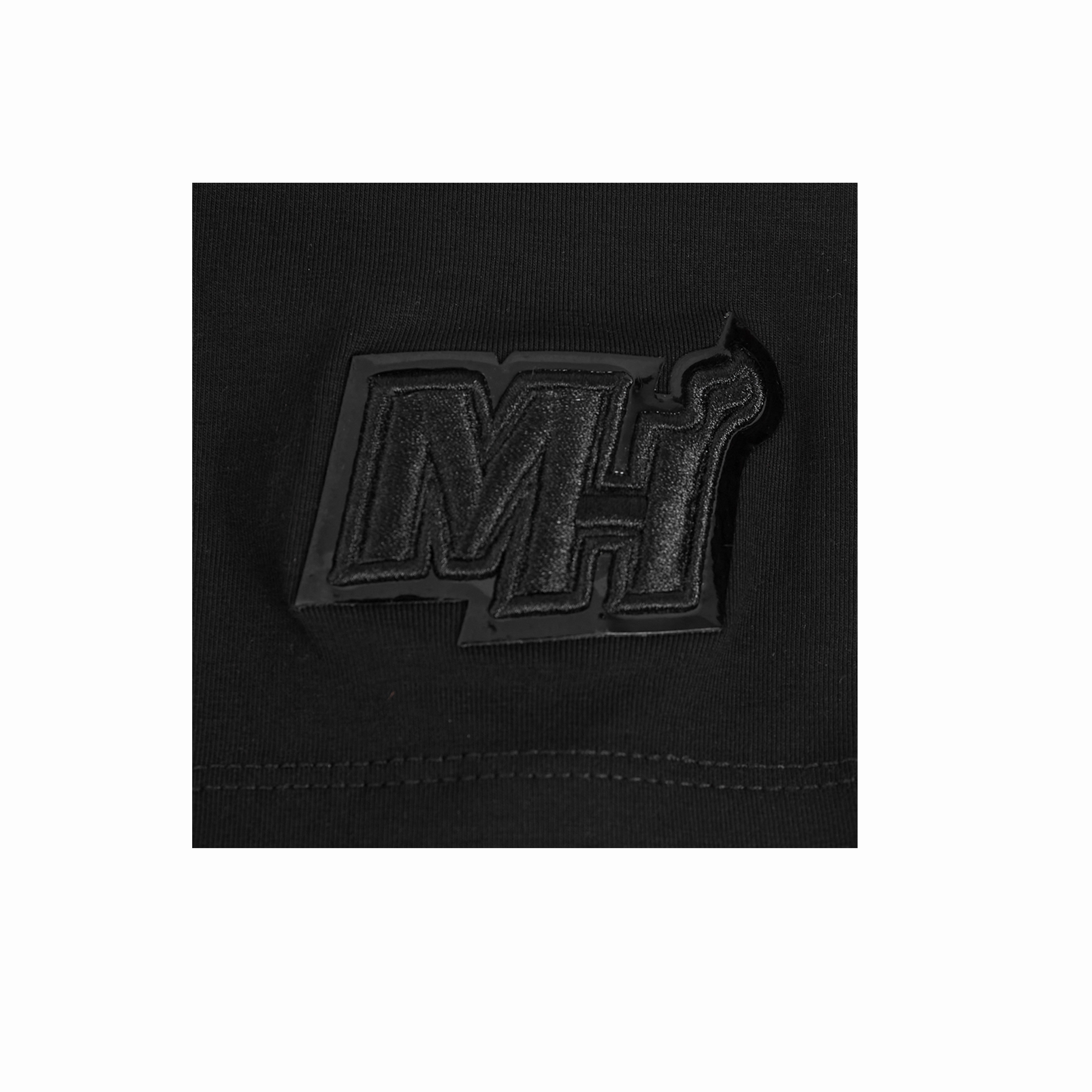 Pro Standard Miami HEAT Boxy Triple Black Women's Crop Tee
